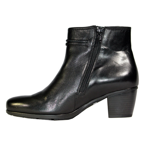 Gabor Ladies Ankle Boots - 55.522-27 - Black - Greenes Shoes