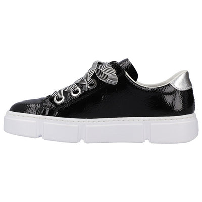 Rieker Trainers - N59A2-00 - Black - Greenes Shoes