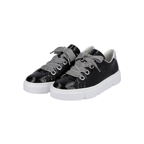 Rieker Trainers - N59A2-00 - Black - Greenes Shoes