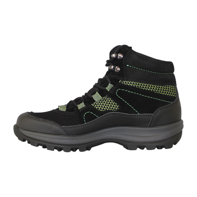 Waldlaufer Wide Fit Waterproof Boots  - 471974 - Black