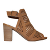 XTI Block Heel Sandals - 44488 - Tan