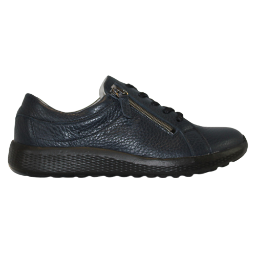 Waldlaufer Wide Fit Walkers- 634002 - Navy - Greenes Shoes