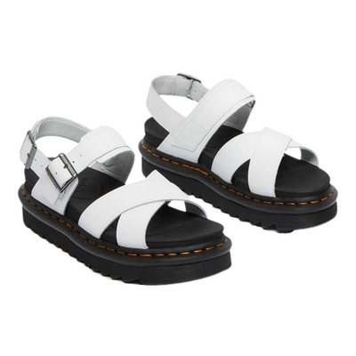 Dr Martens Platform Sandals - Voss-11 - White