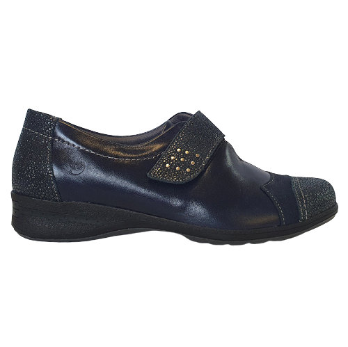 Suave Walking Shoes - Joan - Navy