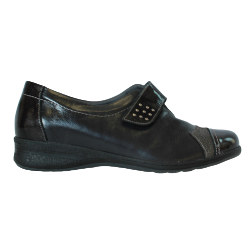 Suave Walking Shoes - Joan - Black