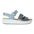 Gabor Low Wedge Sandals - 83.601 - Blue