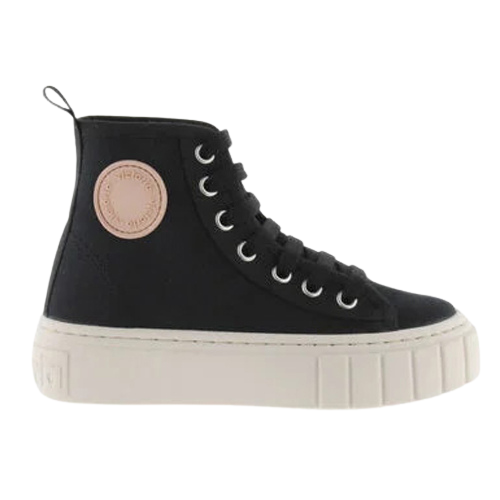 Victoria Hi Top Trainers - 1270100 Abril - Black