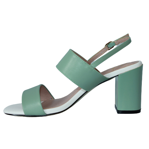 Kate Appleby Block Heeled Sandals - Braintree - Green