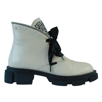 Kate Appleby Ankle Boots - Bedwas - White