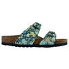 Birkenstock Narrow Fit Sandals - Sydney Vegan Summer Floral - Blue
