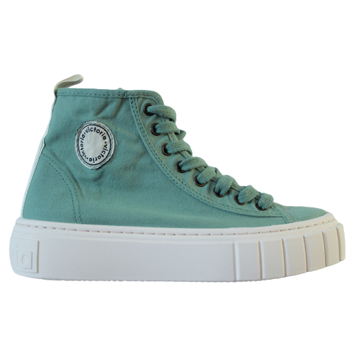 Victoria Hi Top Trainers - 1270110 Abril - Green