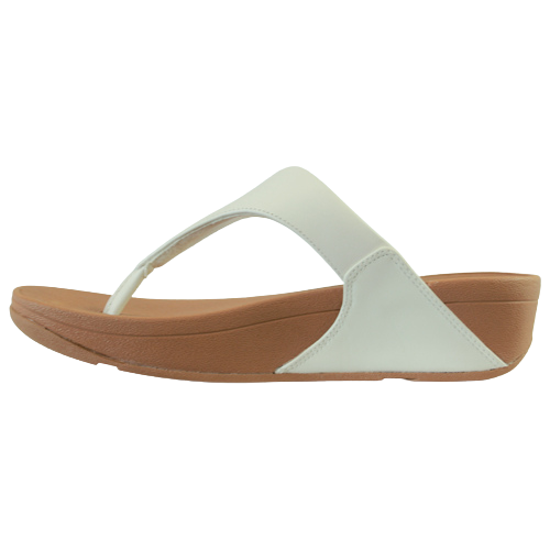 Fitflop Toe Post Sandals - Lulu - White Leather
