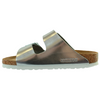 Birkenstock Narrow Fit Sandals - Arizona BS - Metallic Silver