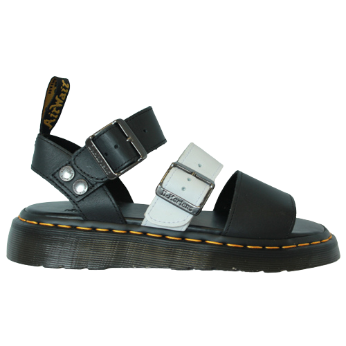 Dr Martens Platform Sandals - Gryphon - Black/White