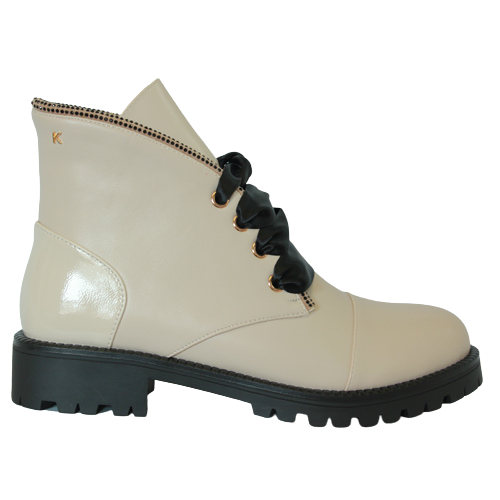 Kate Appleby Ankle Boots - Durham - Beige/Almond