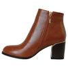 Kate Appleby Block Heeled Ankle Boots - Dalston - Tan
