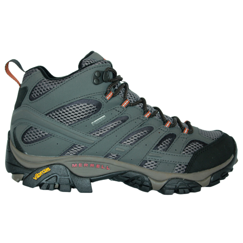 Merrell Gore-Tex Hiking Boots - Moab Mid - Grey