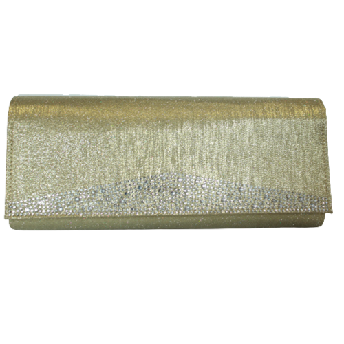 Sorento Clutch Bag - Lisnavagh - Gold
