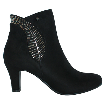 Redz Dressy Ankle Boots - D2659 - Black