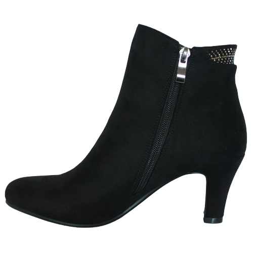 Dressy black 2024 ankle boots