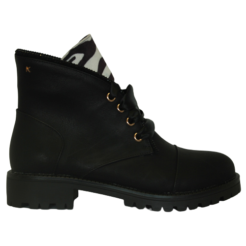 Kate Appleby Ankle Boots - Durham - Black Zebra
