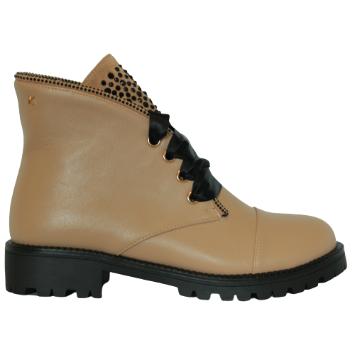 Kate Appleby Ankle Boots - Bedale - Beige