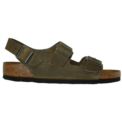 Birkenstock Strap Sandals - Milano - Khaki