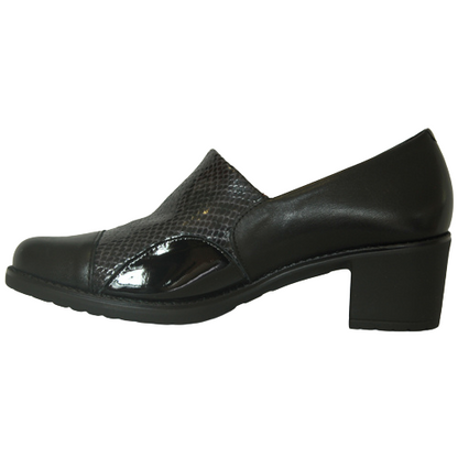 Pitillos Block Heeled Shoes - 1633 - Black