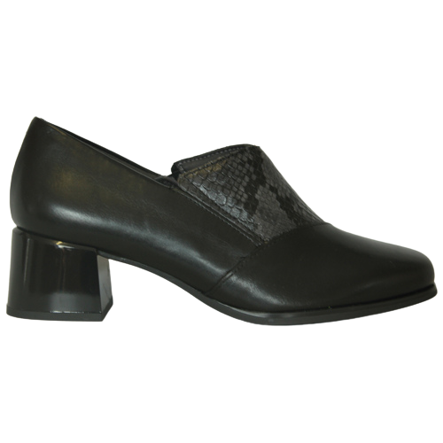 Pitillos Block Heeled Shoes - 1685 - Black