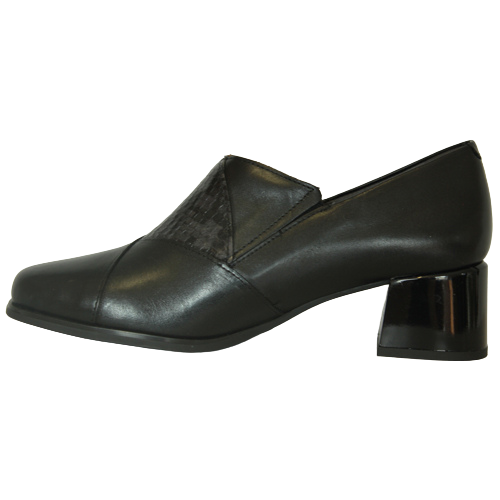 Pitillos Block Heeled Shoes - 1685 - Black