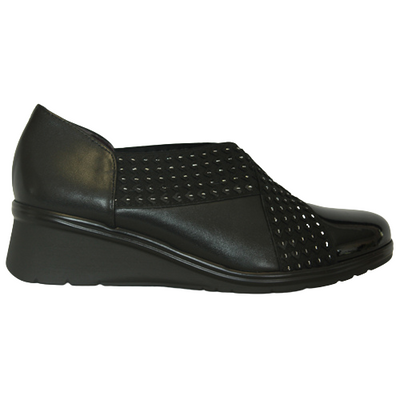 Pitillos Wedge Shoes - 1623 - Black