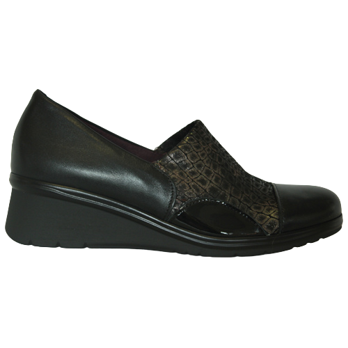 Pitillos Wedge Shoes - 1622 - Black