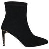 Zanni  Heeled Ankle Boots- Songrum - Black