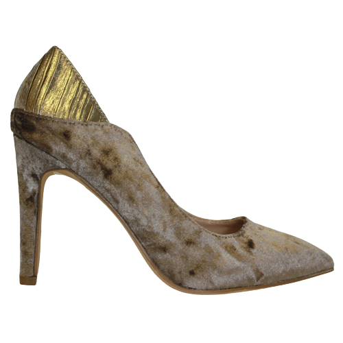 Menbur Dressy Heeled Pumps - 23478 - Taupe