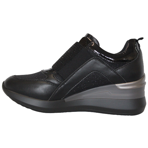 Tommy Bowe Wedge Trainers - Coghlan - Black