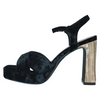 Menbur Platform Block Heel Sandals - 23475 - Black
