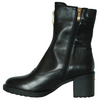Regarde Le Ciel Block Heeled Ankle Boots - Elly-19 - Black