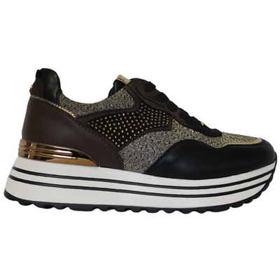 Tommy Bowe Platform Trainers - Neville - Brown