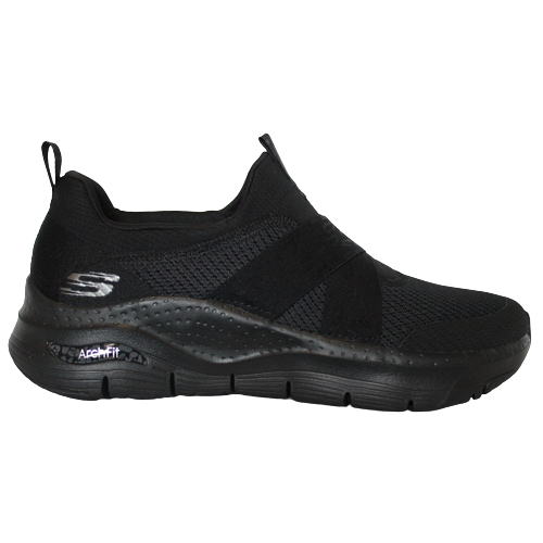 Skechers Arch Fit Modern Rhythm Trainers - 149717 - Black/Black