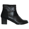 Redz Block Heeled  Ankle Boots - CBN 1126 - Black