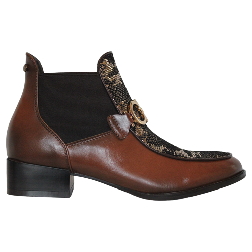 Patrizio Como Ankle Boots - Bagheria - Tan