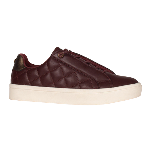 Tommy Bowe Ladies Trainers - Shrieves - Burgundy