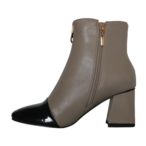 Kate Appleby  Block Heeled Ankle Boots - Simiane - Grey
