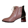 Kate Appleby Block Heeled Ankle Boots - Llanfair - Pink