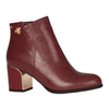 Kate Appleby Block Heeled Ankle Boots - Dalston - Burgundy