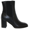 Zanni  Block Heeled Ankle Boots - Sunchon - Black