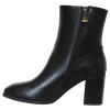 Zanni  Block Heeled Ankle Boots - Sunchon - Black