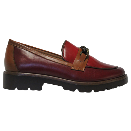Zanni Loafer Shoe - Daqia - Burgundy