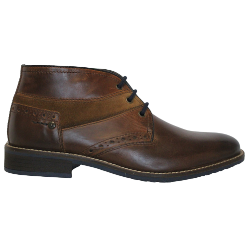 Dubarry Mens Lace Up Boots - Salvador - Tan