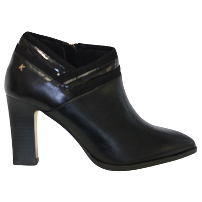 Kate Appleby Block Heeled Shoe-Boots  - Keyport - Black